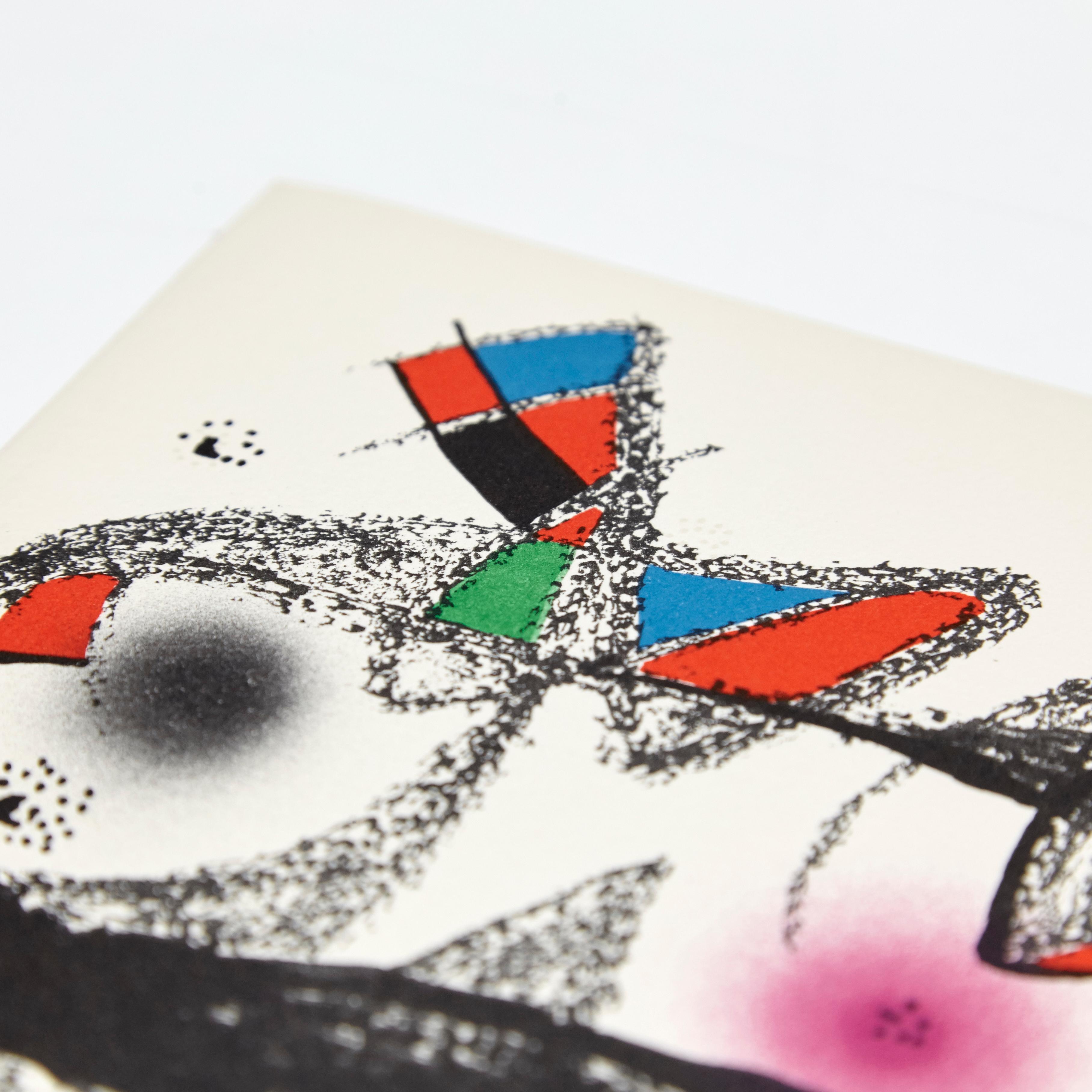 Joan Miro Lithograph In Good Condition In Barcelona, Barcelona