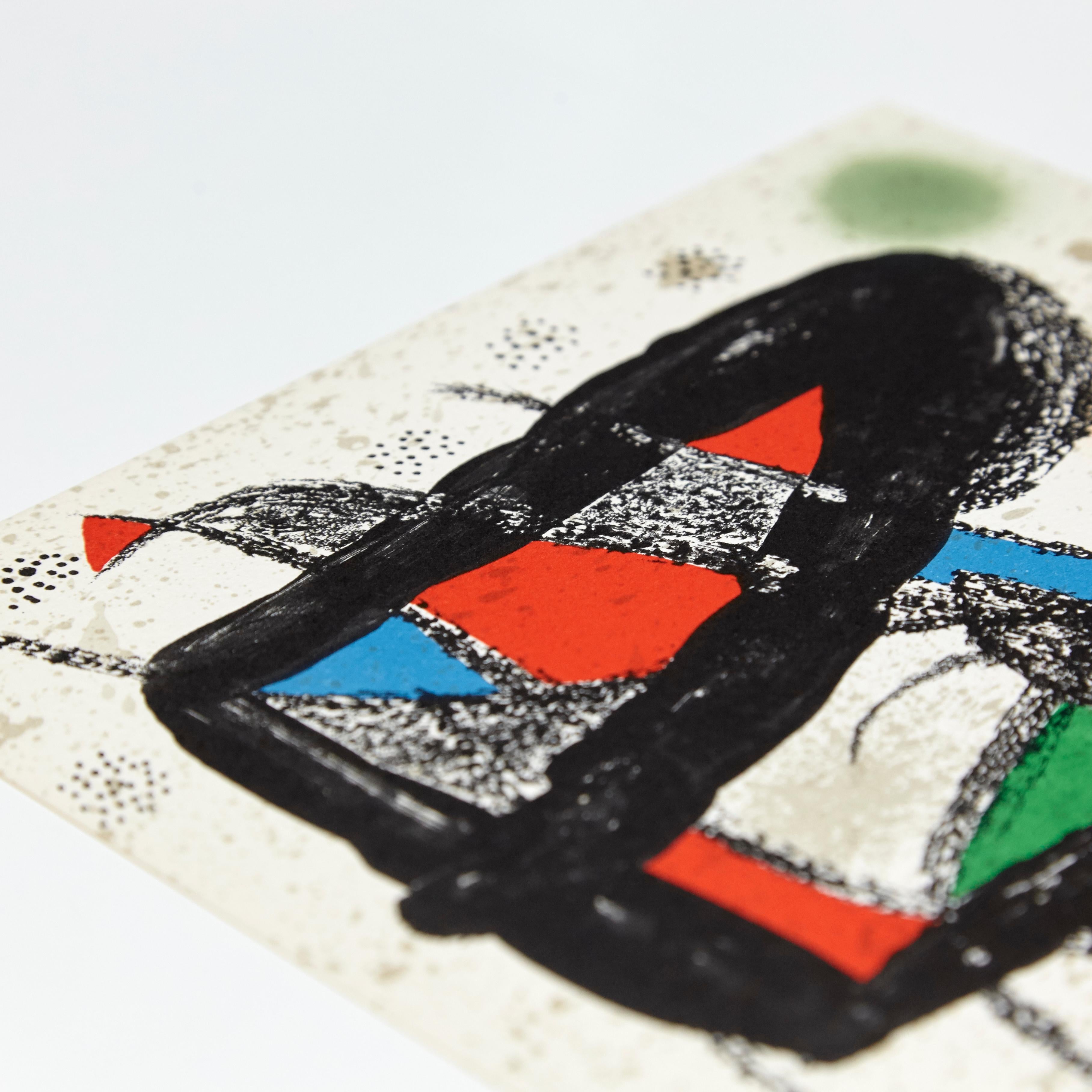 Joan Miro Lithograph In Good Condition In Barcelona, Barcelona