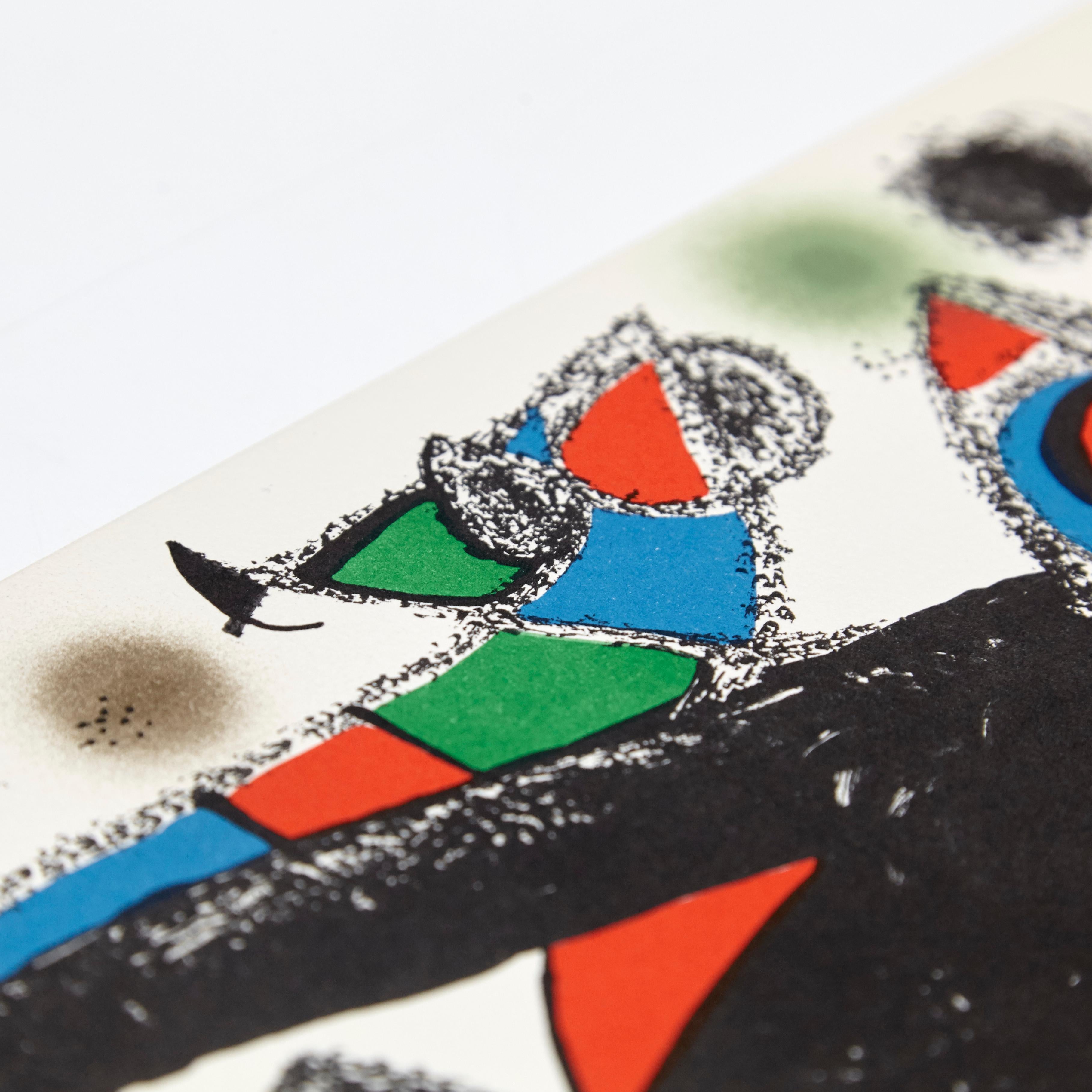 Paper Joan Miro Lithograph