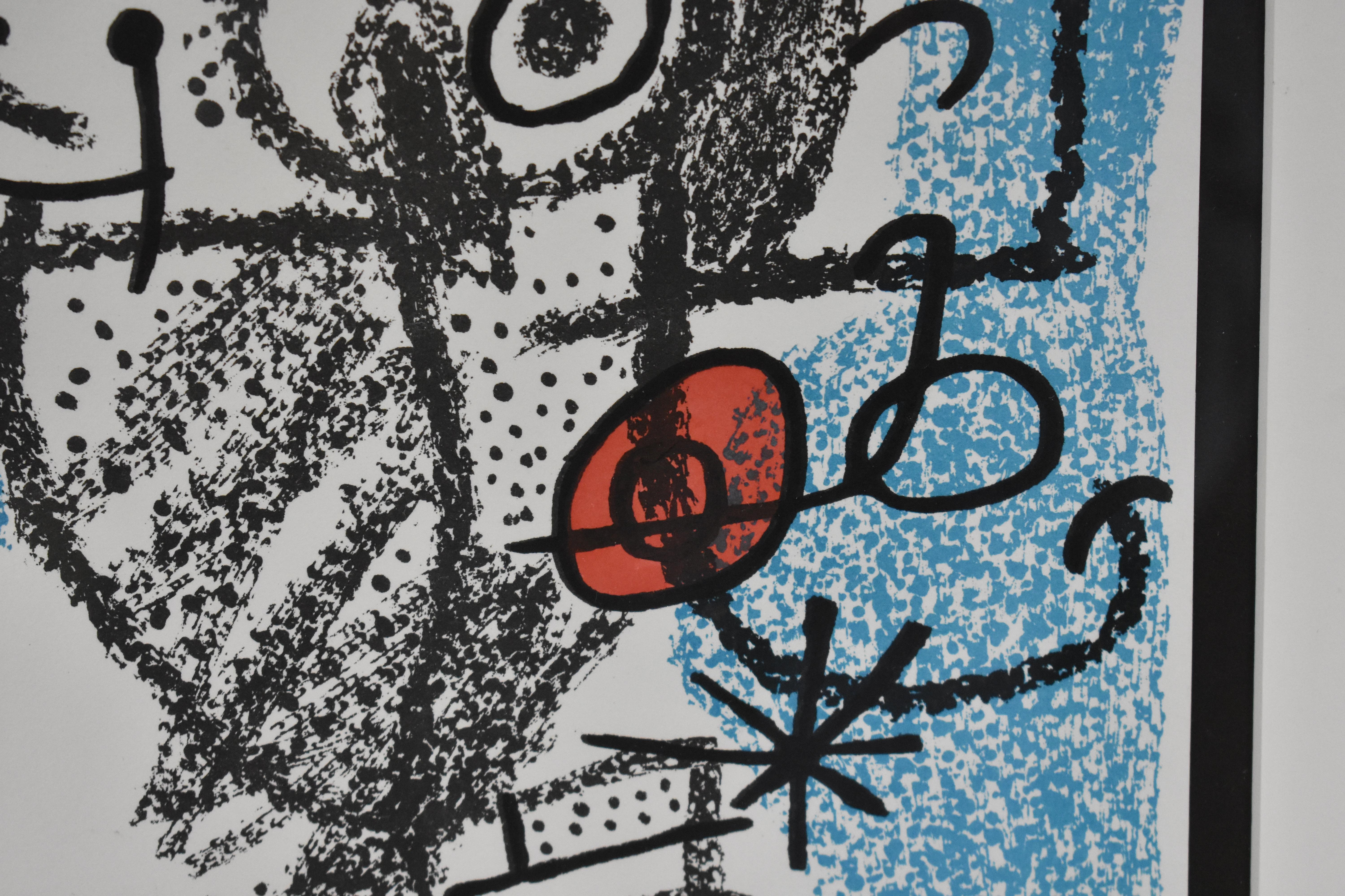 Lithographie de Joan Miro « Les Essencies de la Terra » 15/70 Bon état - En vente à Toledo, OH