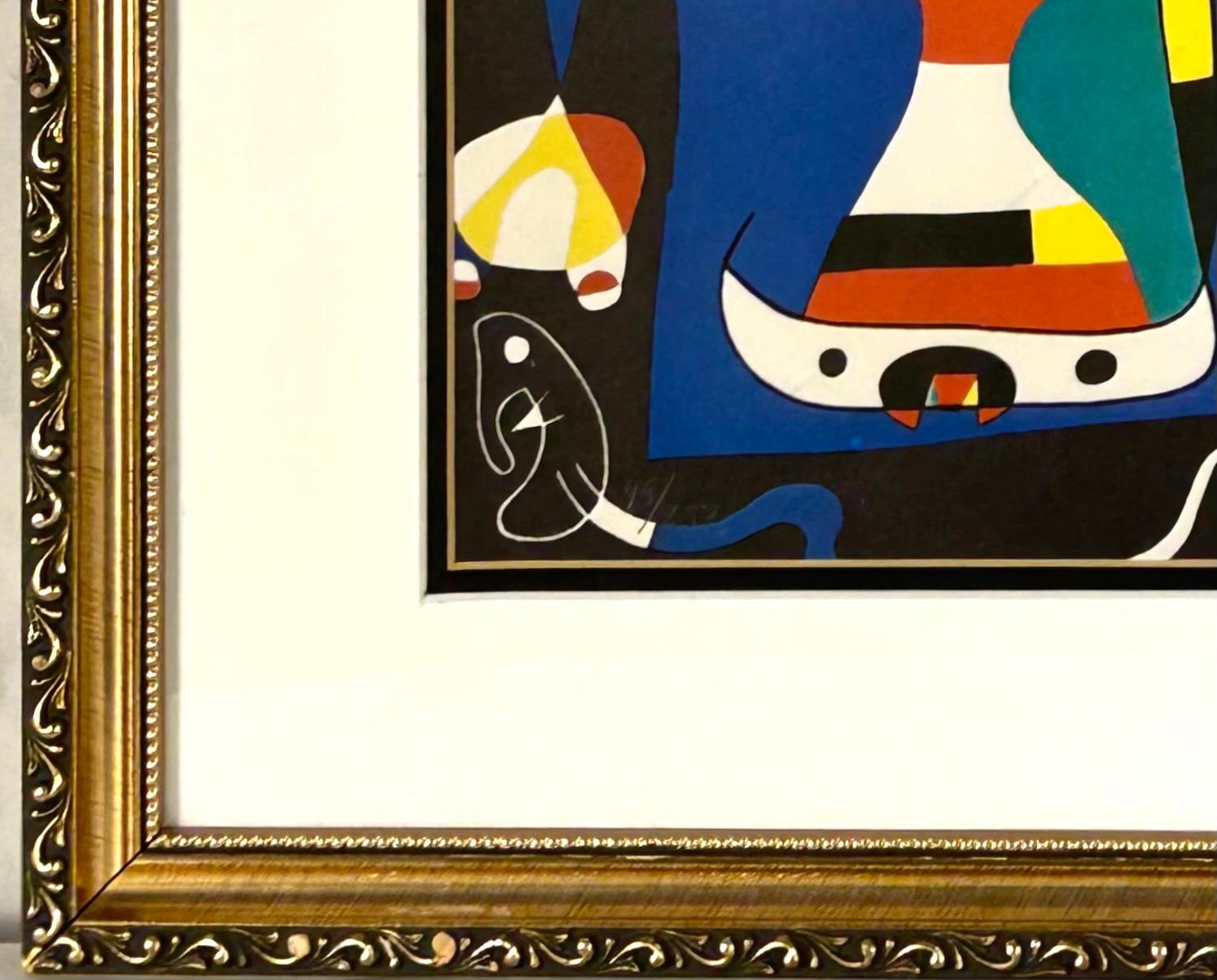 Lithographie de Joan Miró, 