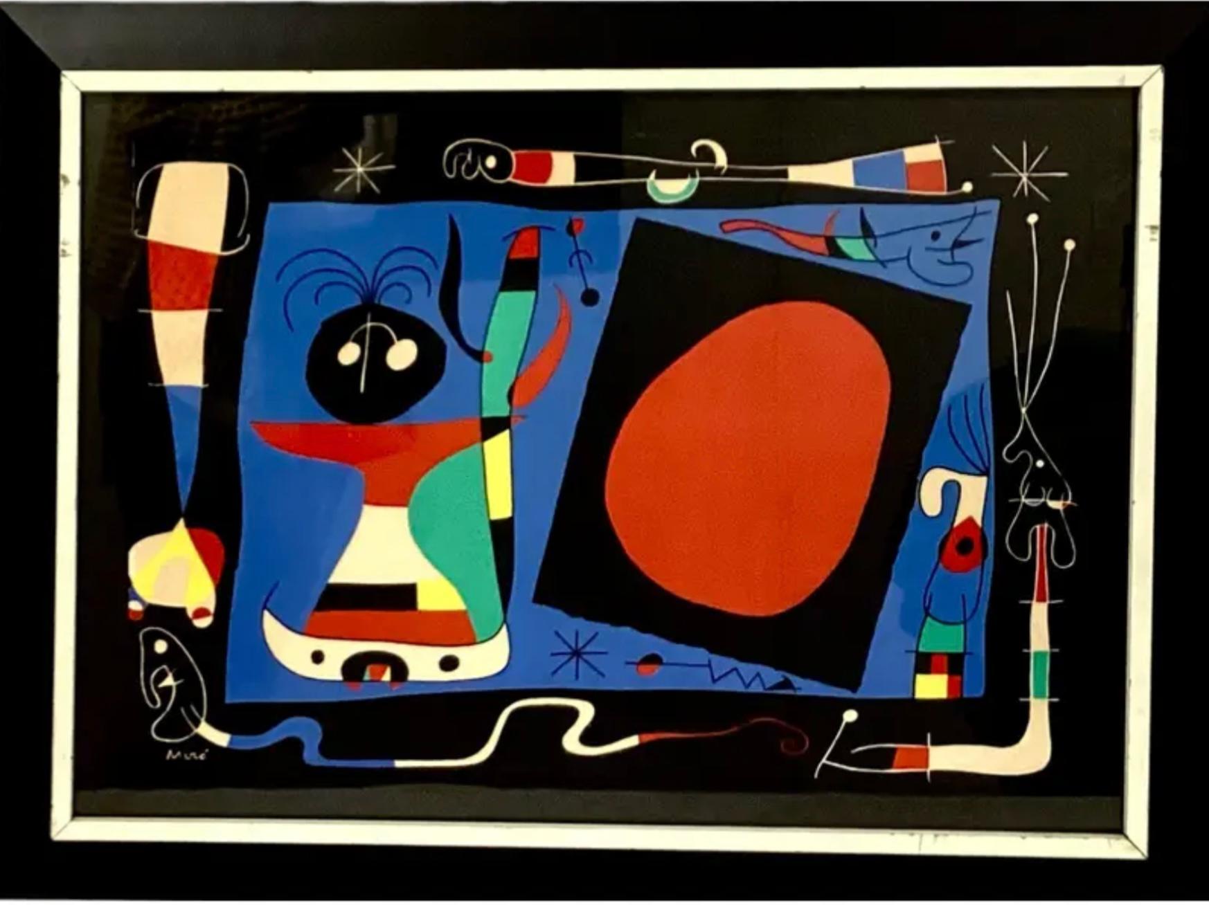 Joan Miró Lithographie, 