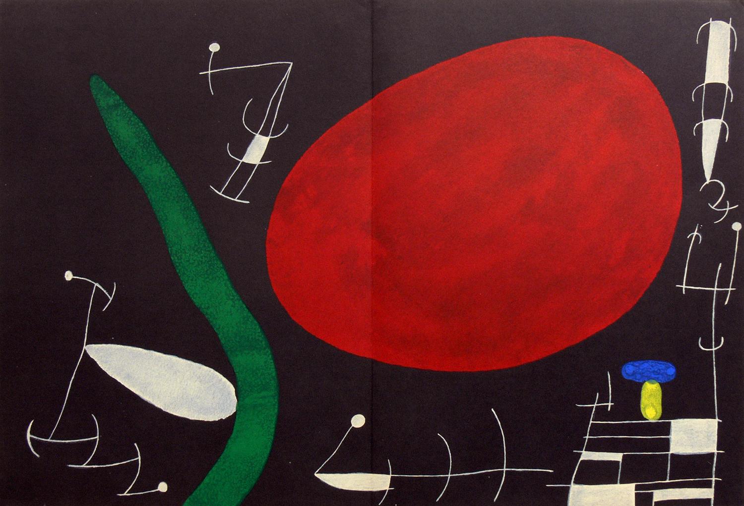 Mid-Century Modern Joan Miró Lithographs For Sale