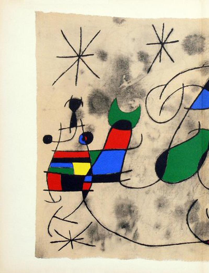 Joan Miró Lithographien (Moderne der Mitte des Jahrhunderts) im Angebot