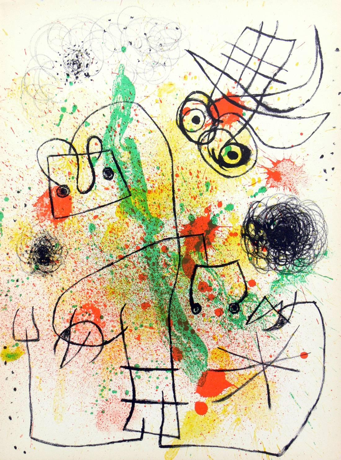 Français Lithographies Joan Miró en vente