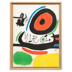 Joan Miró Lithography, Les Essències De La Terra i Ma De Proverbis, 1970