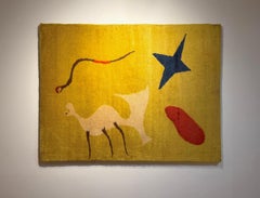 Joan Miró - "Mangouste", Tappeto arazzo moderno francese