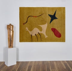 Joan Miró – "Mangouste", Original Wool Tapestry Rug