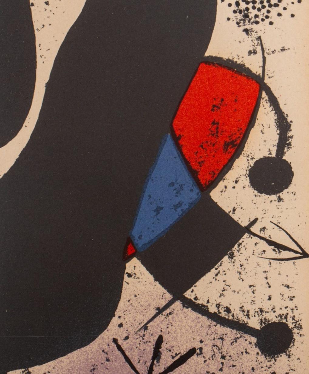 Joan Miro „Miro a l'Encre“ Farblithographie (20. Jahrhundert)