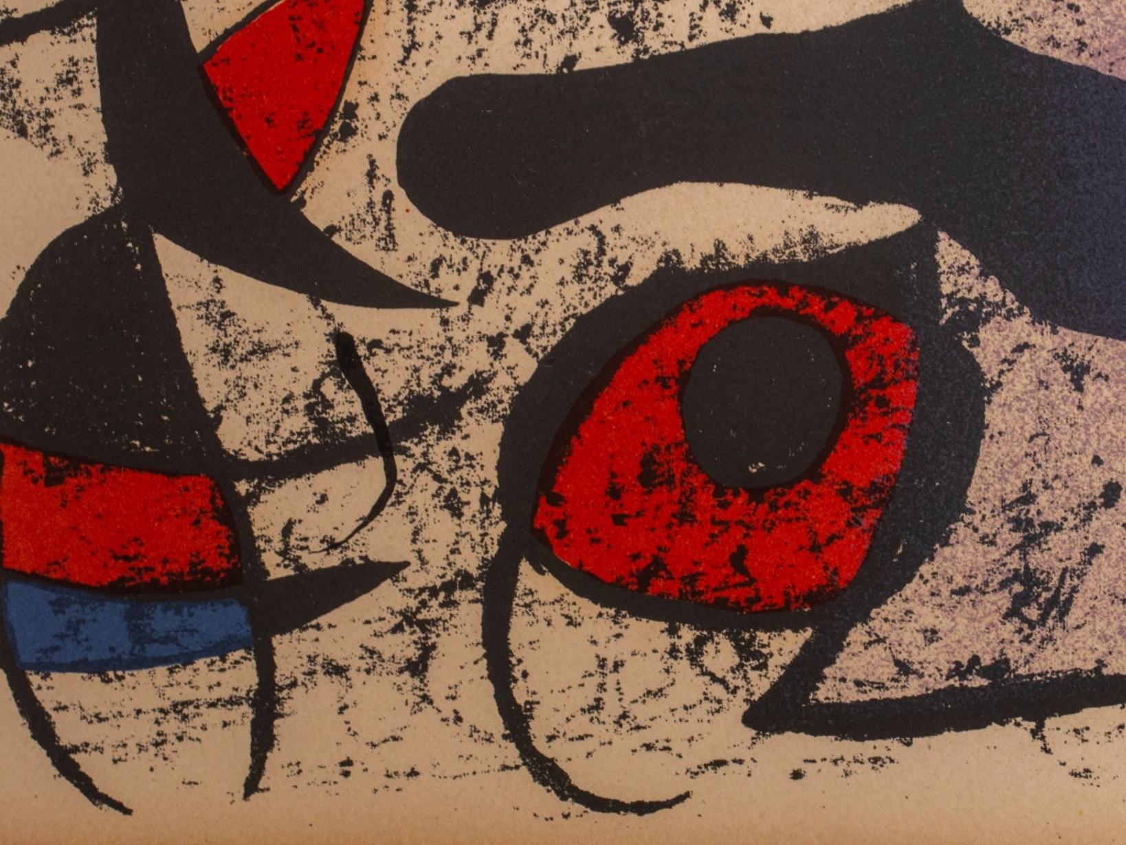 Joan Miro „Miro a l'Encre“ Farblithographie 1