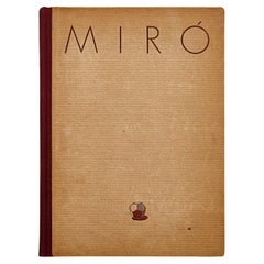 Joan Miró "Miró y la Imaginación" 1949 Livre