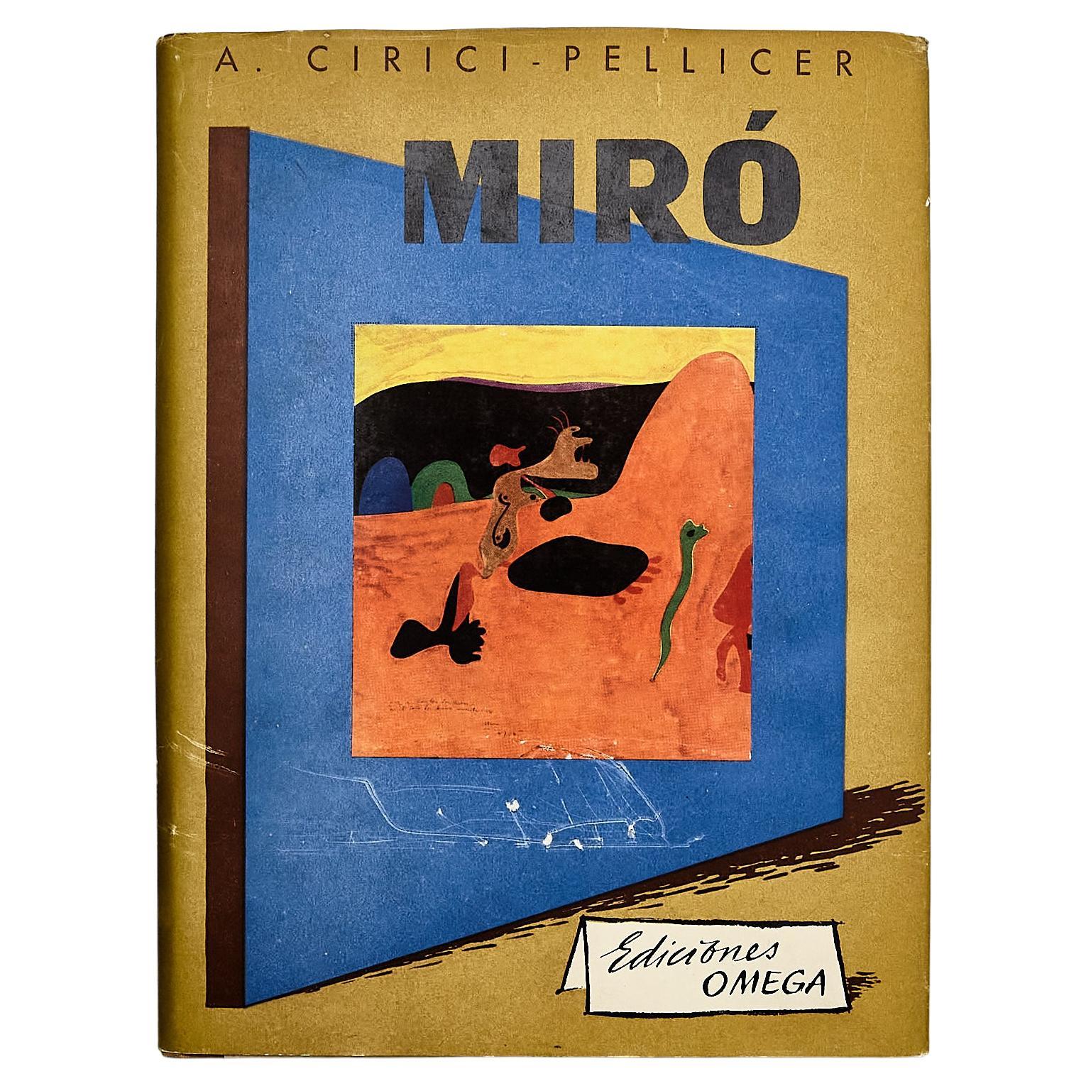 Joan Miró "Miró y la Imaginación" 1949 Buch