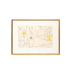 Mid-Century Modernist Etching & Aquatint Dalla suite L'issue dérobée 17/50
