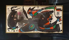 Joan Miro original lithograph “Great Britain”