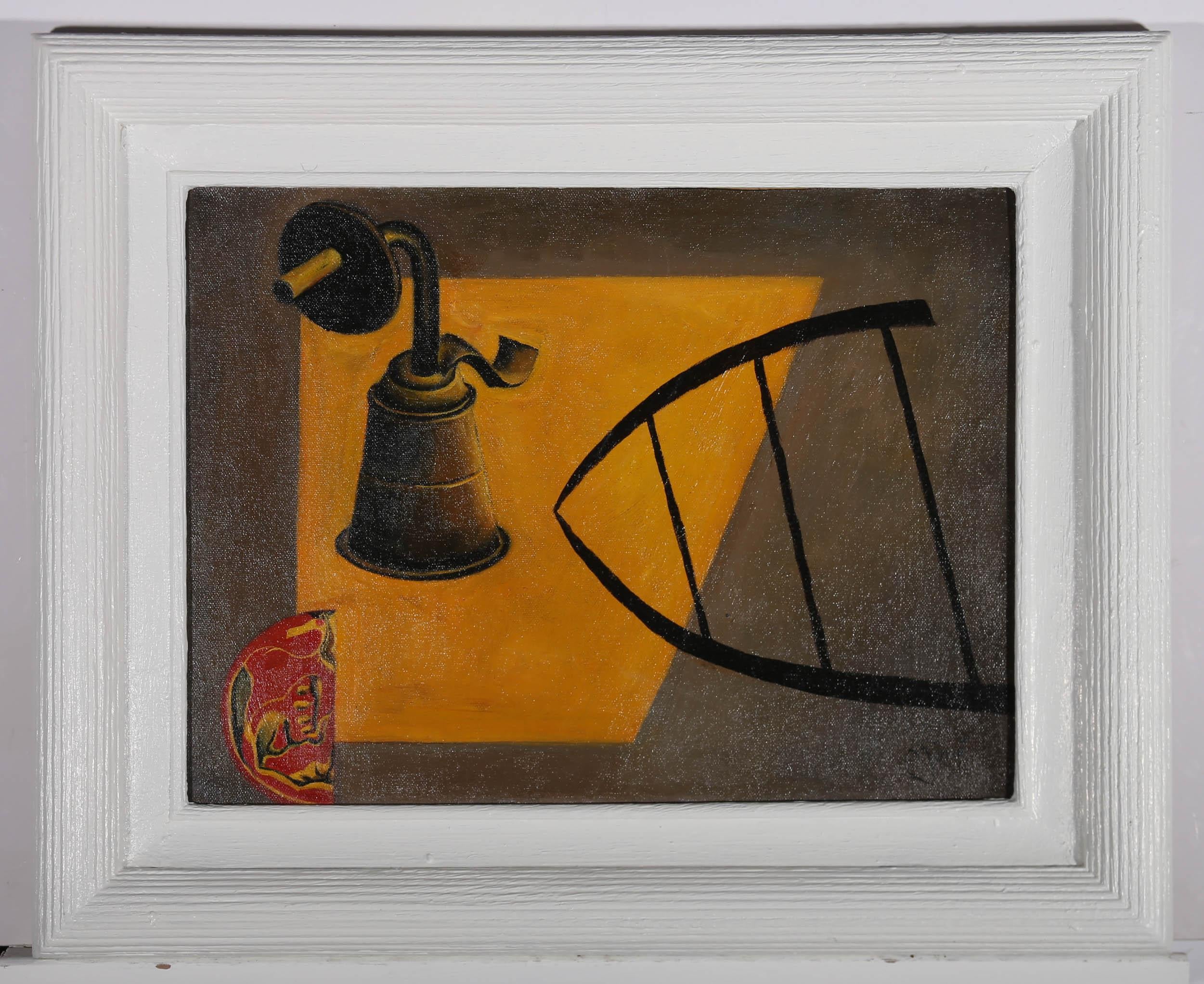 After Joan Miró - 20th Century Oil, Still Life II For Sale 1