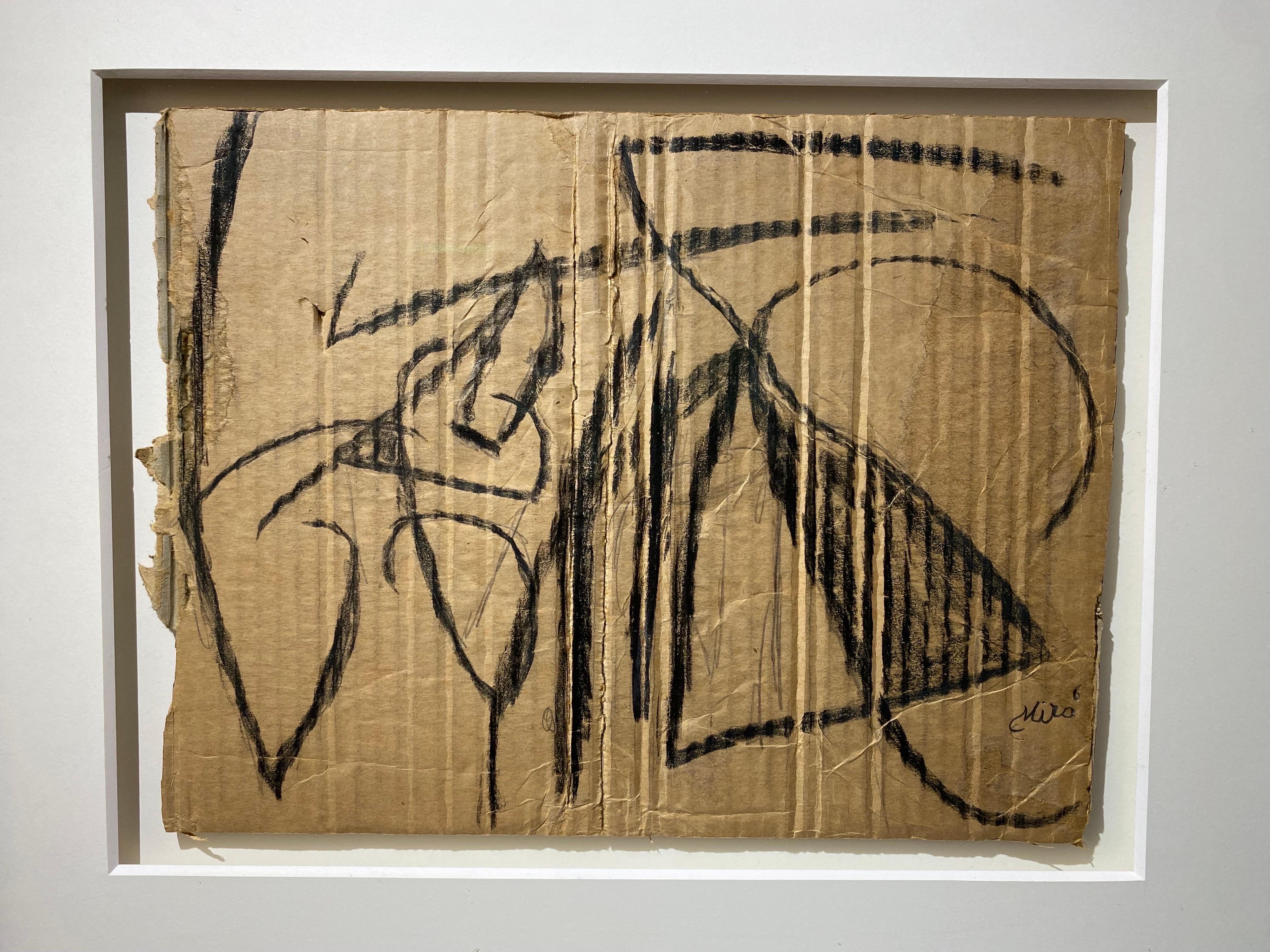 Joan Miró Abstract Painting - Femme