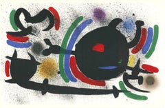 Joan Miró, Litografia Originale X – 1972 Color Lithograph, Italian Edition