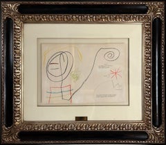 Miro  original  painting.