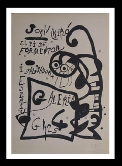 "" El pi de Formentor, 1976 "" lithographie originale