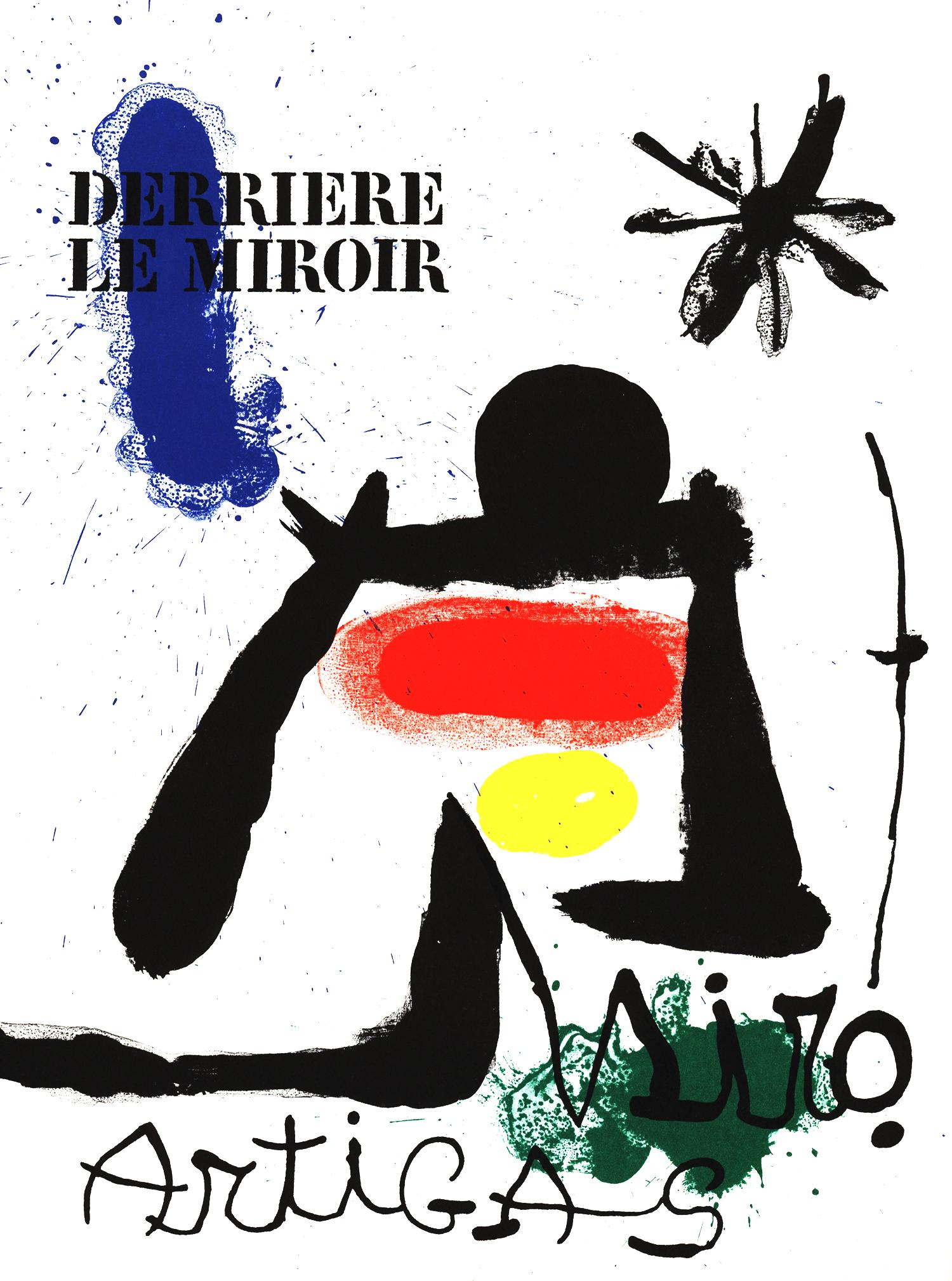 1960's Joan Miro lithograph (from Derrière le miroir) - Print by Joan Miró