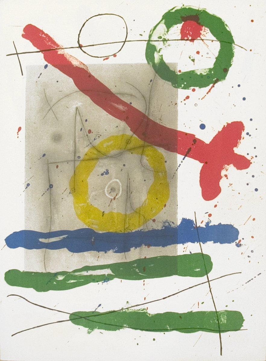 1965 Joan Miro 'Derriere le Miroir" #151/152