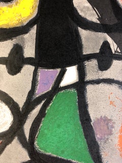 1965 Joan Miro Galerie Maeght Abstract Lithograph