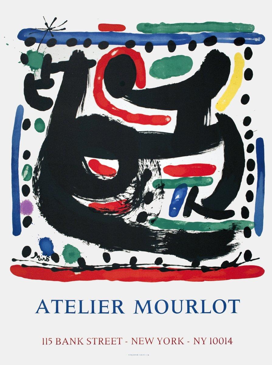 1967 d'après Joan Miro « Atelier Mourlot »  - Print de Joan Miró