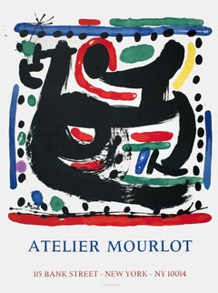 1967 After Joan Miro 'Atelier Mourlot' Surrealism Multicolor