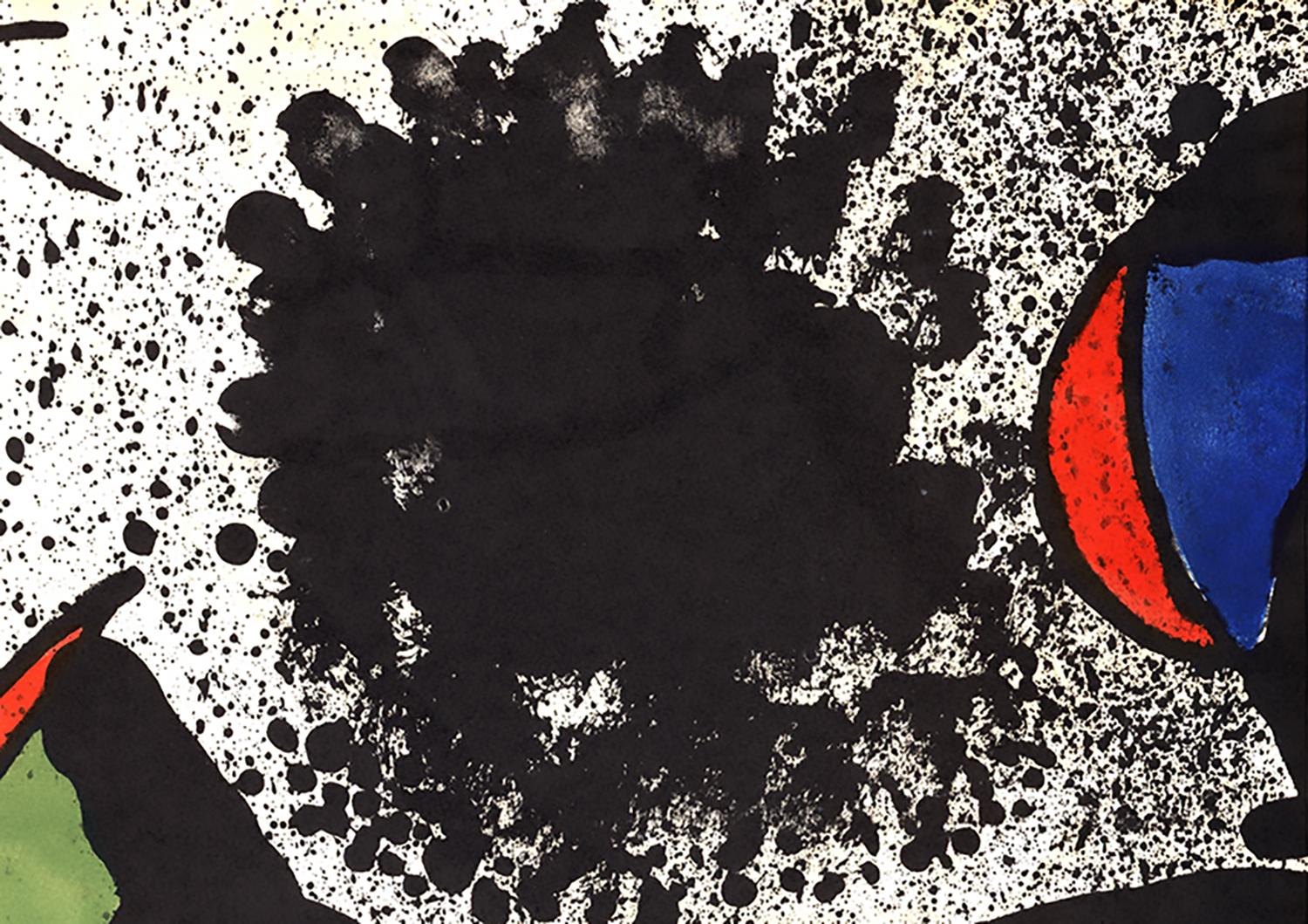 1970s Joan Miró lithograph (Miró prints) For Sale 4