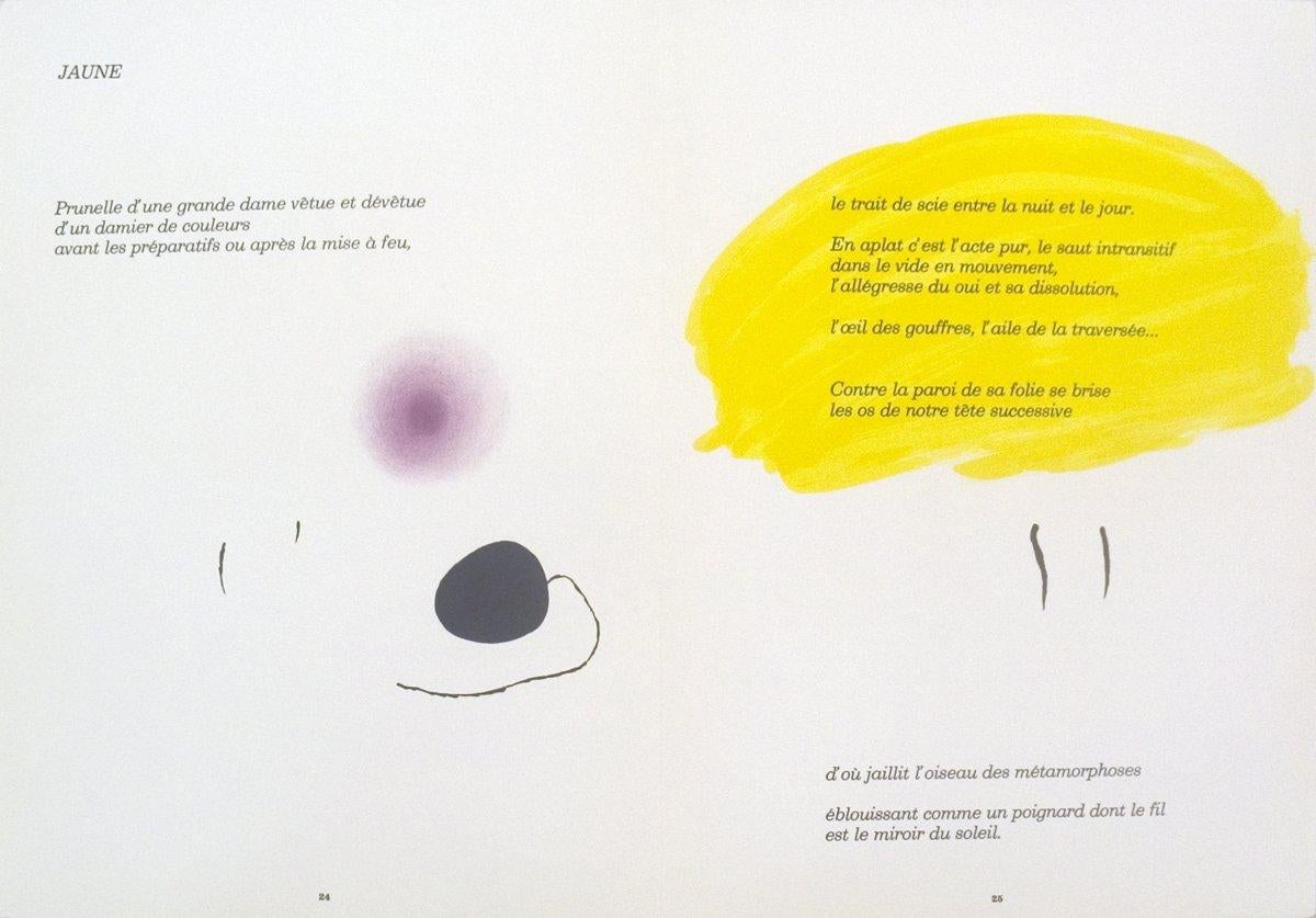 1971 Joan Miro 'Derriere le Miroir" - Print by Joan Miró
