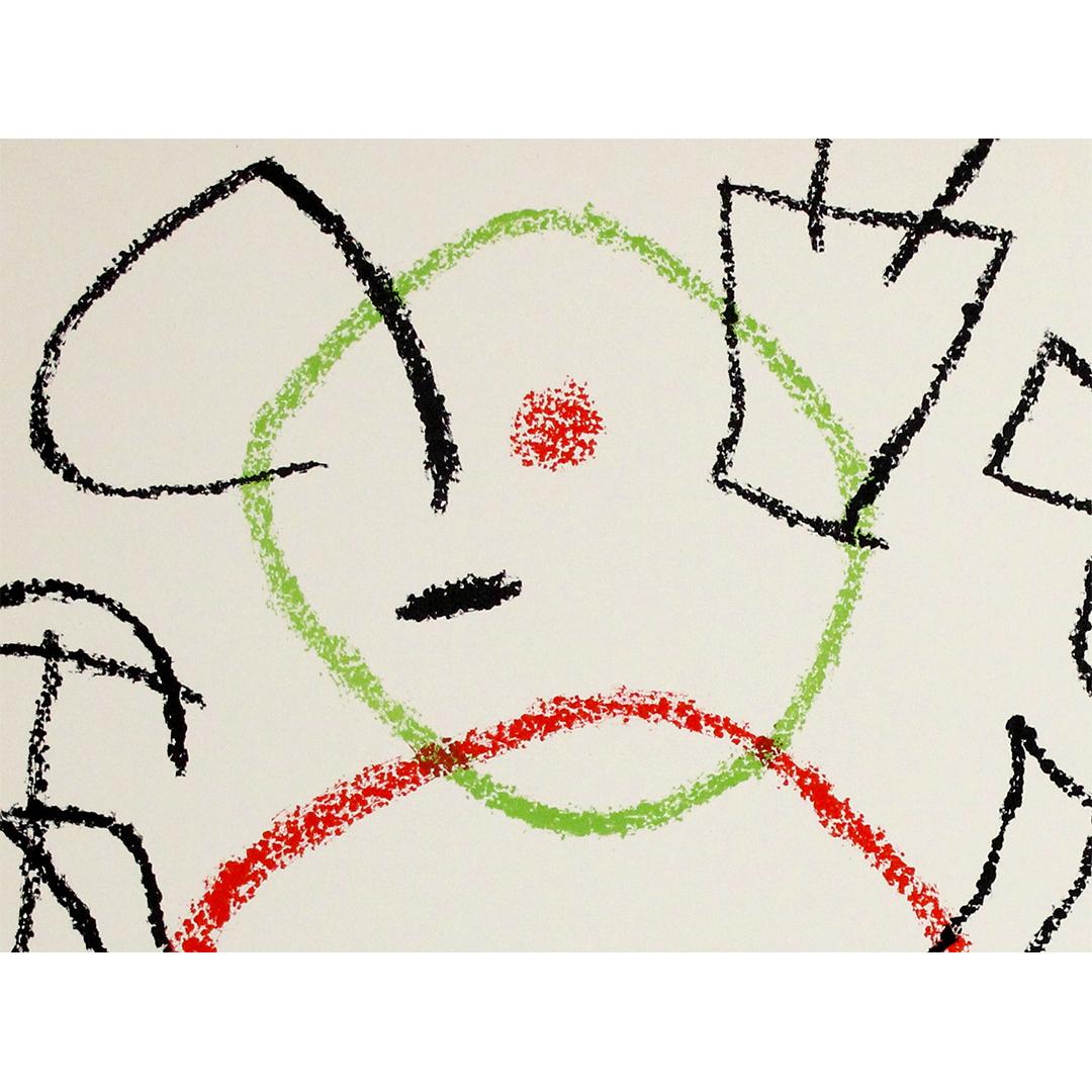 1971 Joan Miró’s Ubu aux Baléares original lithograph N. 21 For Sale 1