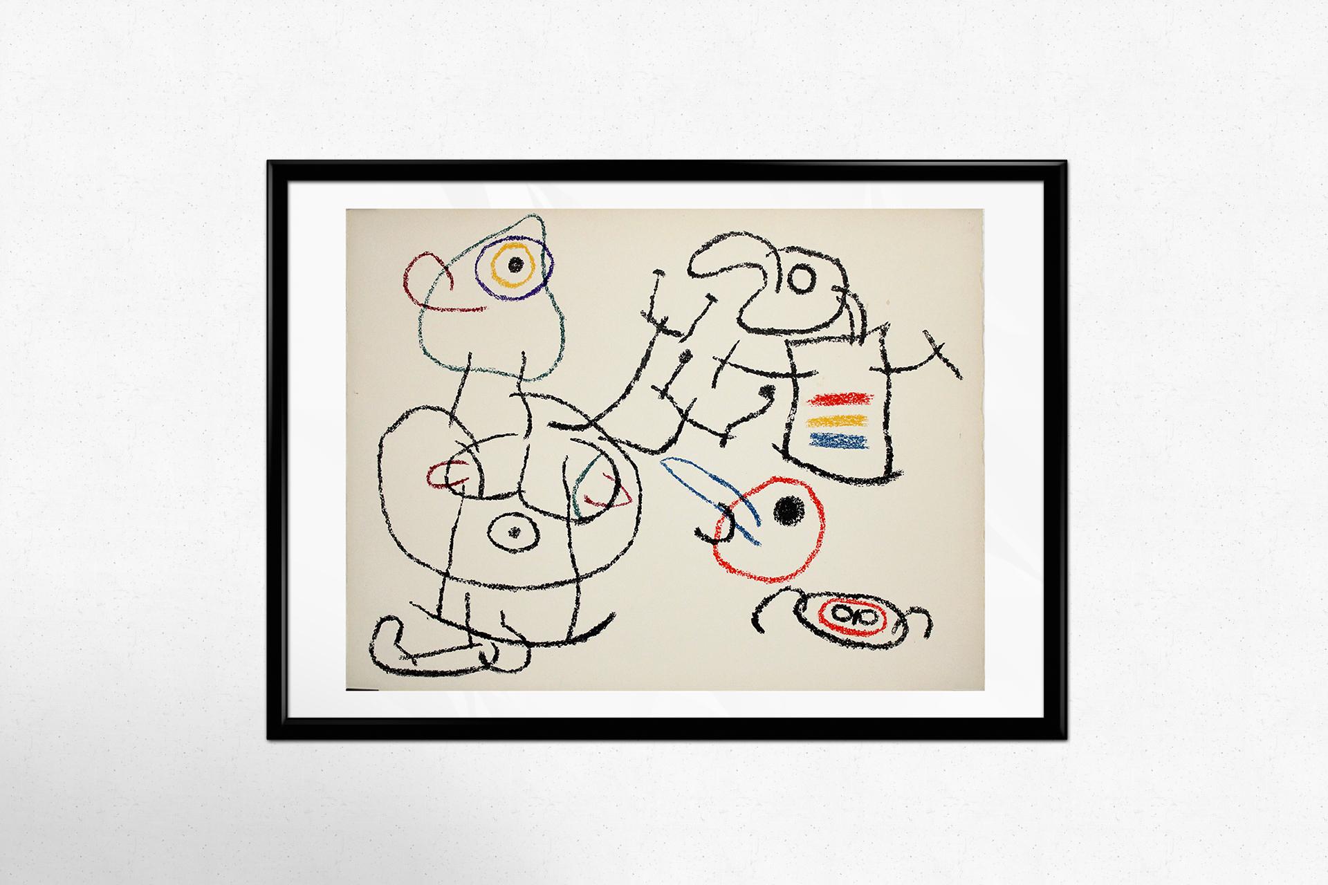 1971 Ubu aux Baléares di Joan Miró litografia originale N. 9 in vendita 3