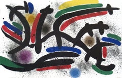 1972 Joan Miro « Lithographie I, numéro IX » 