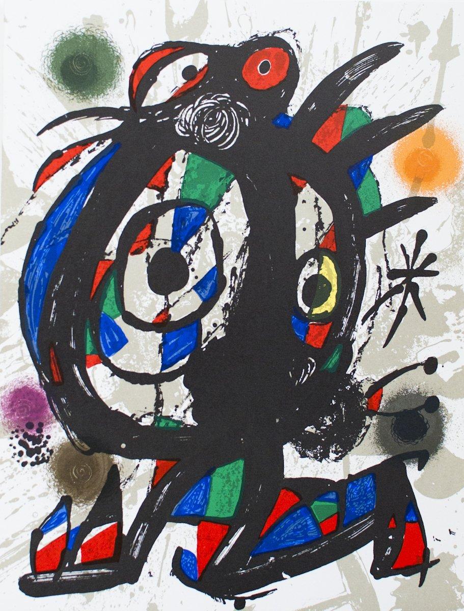 1975 Joan Miro 'Litografia original I'  - Print by Joan Miró
