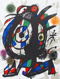 1975 Joan Miro 'Litografia original I' 