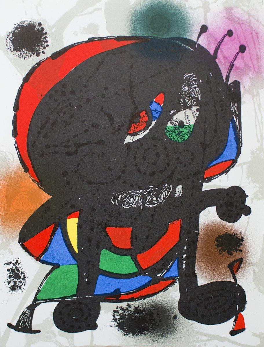 1975 Joan Miro 'Litografia original III'  - Print by Joan Miró