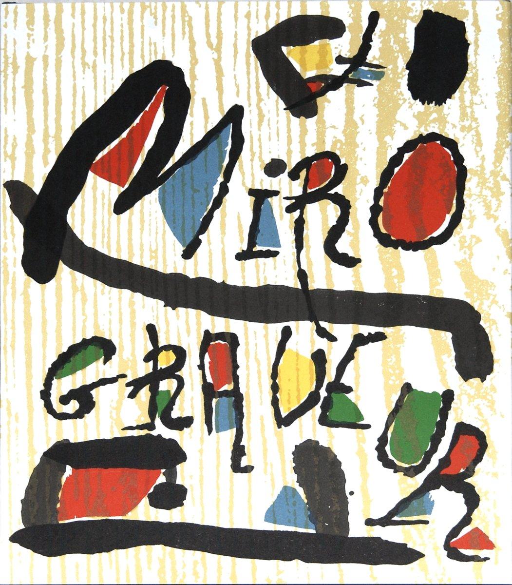 1992 Joan Miro "Incisioni di Miro volume 3 (1973-1975)".