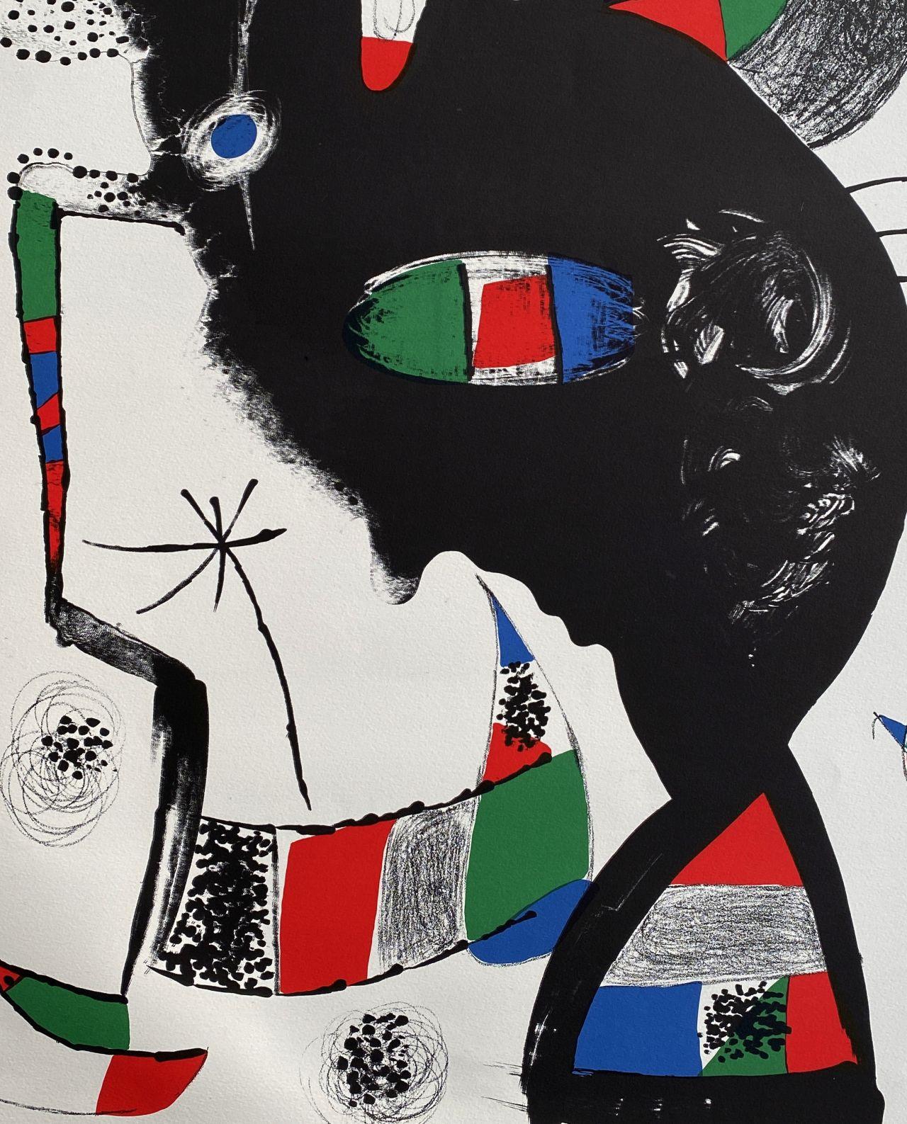42 rue Blomet - Original Lithograph Handsigned Numbered - 100 copies - Print by Joan Miró