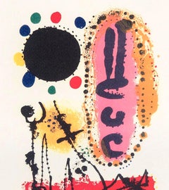 À la sauté du Serpent - Original Lithograph - 1954