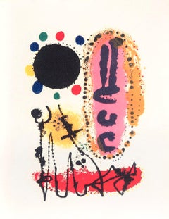 À la sauté du Serpent - Original Lithograph - 1954