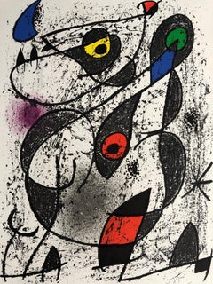 'A L'encre II' Lithograph