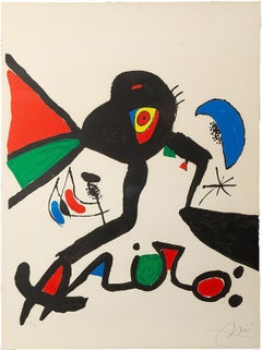 A lithograph for the exhibition 'Miro' at the Kristianstads Museum