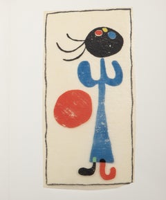 A Toute Epreuve (D 204), Woodcut by Joan Miro