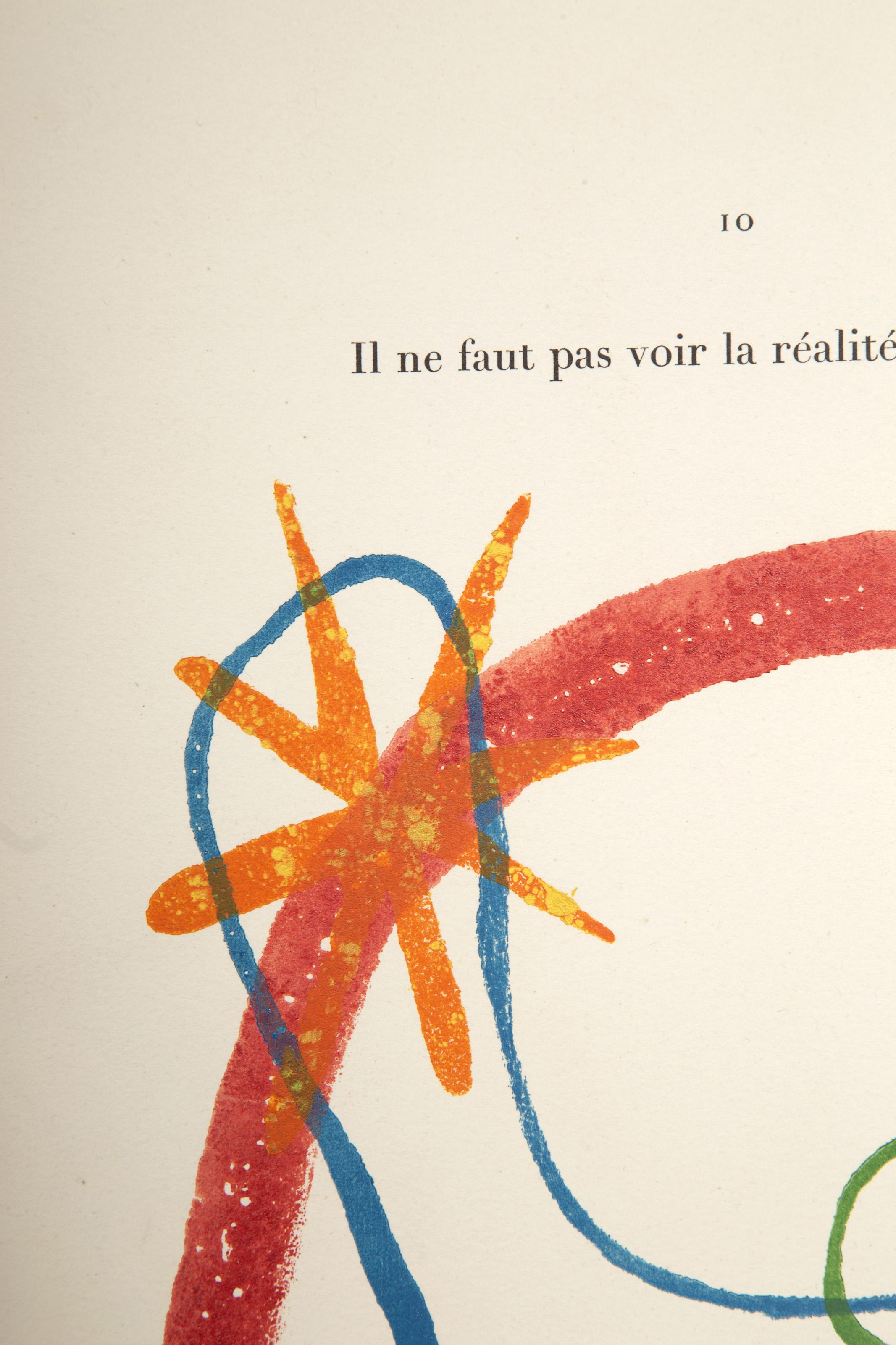 A Toute Epreuve (D 220), Woodcut by Joan Miro - Modern Print by Joan Miró