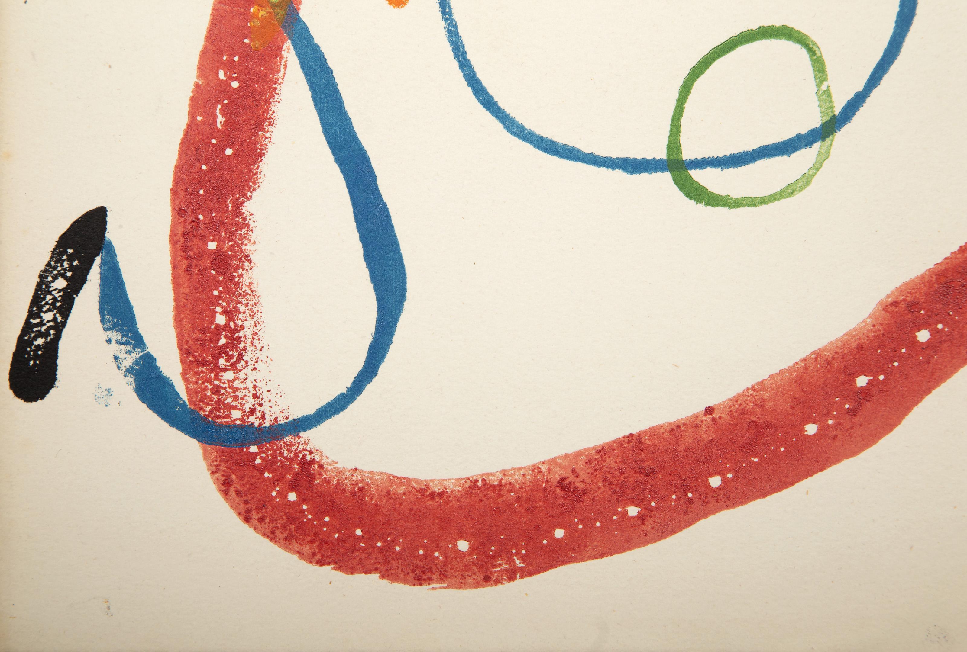 A Toute Epreuve (D 220), Woodcut by Joan Miro For Sale 1