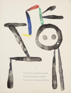 A Toute Epreuve (D 222), Woodcut by Joan Miro
