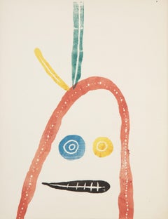 A Toute Epreuve (D 227), Woodcut by Joan Miro