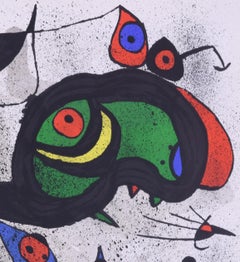Abstract, Joan Miro, 1971, The Blooming Ram (Le belier fleuri)