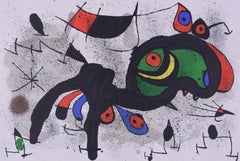 Abstract, Joan Miro, 1971, The Blooming Ram (Le belier fleuri)