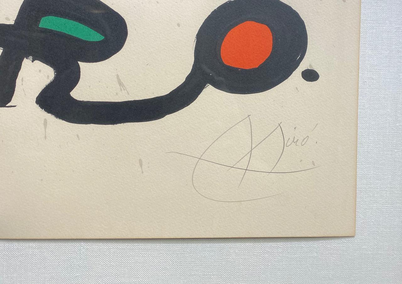 Joan Miro (espagnol, 1893-1983)
